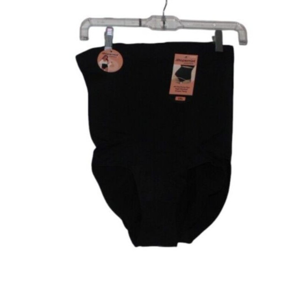Shapermint Women's High-Waisted Shaper Panty 2 Pairs Black Size 3XL NEW